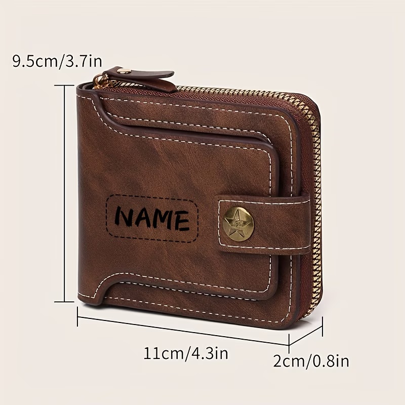 Dompet PU Pria Nama Kustom, Te - Personalized Name Box ulasan dan harga