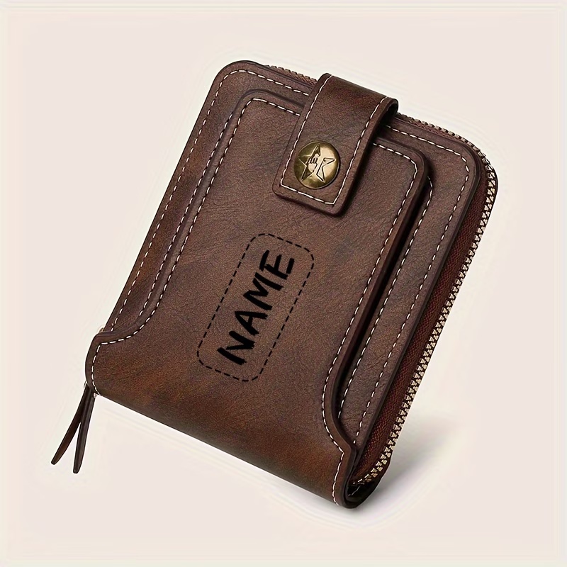 Dompet PU Pria Nama Kustom, Te - Personalized Name Box ulasan dan harga