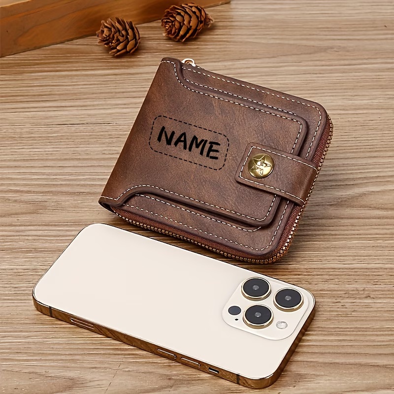 Dompet PU Pria Nama Kustom, Te - Personalized Name Box ulasan dan harga